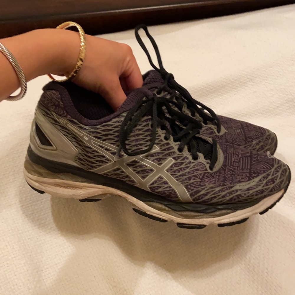 ASICS running shoes size 8
